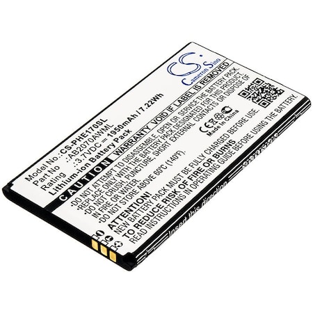 Bsc Preferred Philips CTE170 E170 Xenium E170 Mobile Phone Replacement Battery CS-PHE170SL